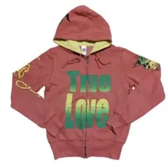 Ed Hardy ジップパーカー グランジ y2k punk ラインストーン