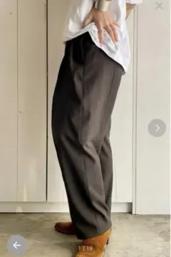 journal standard luxe／ ライトツイル タックテーパーパンツ