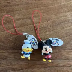 MICKEY & FRIENDS Laugh Sketch ストラップセット