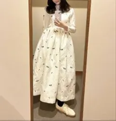 bibiy. EMILY HEART DRESS ハート柄 ワンピース 4-9 - メルカリ
