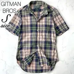 GITMAN BROS. USA製 半袖チェックシャツ S ギットマンブラザーズのサムネイル