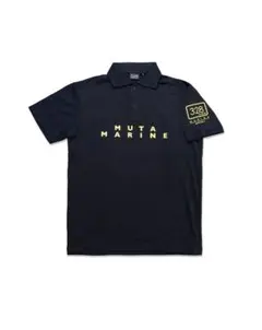 MUTA MARINE ポロシャツ ネイビー/ベージュ サイズ8 - メルカリ