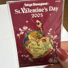 値下げ‼️東京ディズニーランド 2005 バレンタイン ストラップ　非売品ミッキー