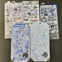 【国内正規品】ボンボンドロップシール 大人の図鑑シール シマエナガ