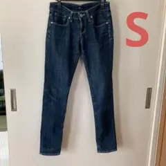 GU スキニージーンズ 濃紺　レディース　デニムパンツ　ズボン　S 58センチ