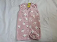 《タグ付き》ベビースリーパー 80-100 ピンク ウサギ柄