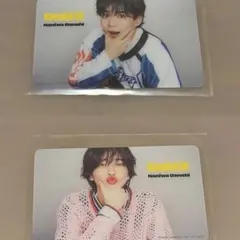 道枝駿佑 長尾謙杜 クリアソロカード Doki it 特典