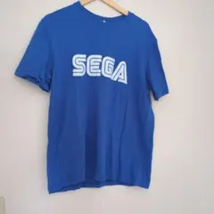 s*a様 SEGA ロゴ Tシャツ ブルー Lサイズ SEGA ロゴ Tシャツ ブルー Lサイズ | Mercari