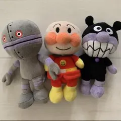 【まとめ売り】アンパンマン バイキンマン ダダンダン ぬいぐるみ