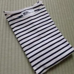 MHL 　ボーダーTシャツ　Mのサムネイル