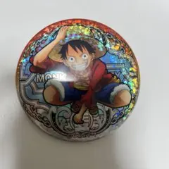 ワンピース ルフィ 缶バッジ ホログラム加工