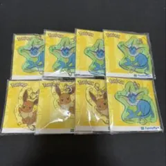 新品未開封　ファミリーマート　ポケモン　イーブイ　シャワーズチャーム　8個セット