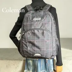 Coleman コールマン ナイロンリュック チェック柄