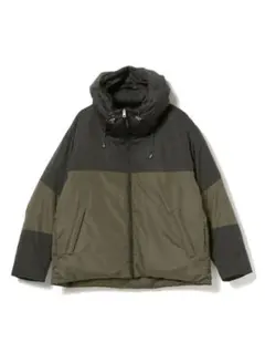 BEAMS HEART 2トーンフードブルゾン