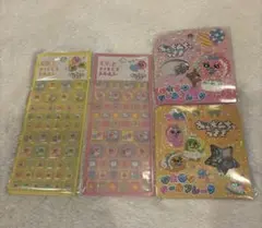 おぱんちゅうさぎ　タイルシール　おはじきシール