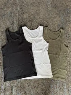 ユニクロ タンクトップ L 3枚セット