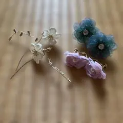 hanairoaiki ピアス 2点セット - メルカリ