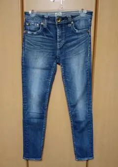 【M/26】ロデオクラウンズ★ストレッチ入り★スキニーパンツ★デニム★ブルー