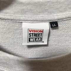 VISION STREET WEAR グレー トレーナー LL