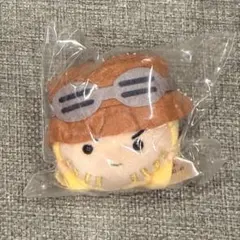 ジョジョ　ミニフェイスマスコット　キーホルダー　ジャイロ・ツェペリ