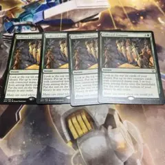 MTG 集合した中隊 日本語2枚、英語2枚 Amazon.co.jp: MTG PRM 英語 R 集合した中隊 Collected Company