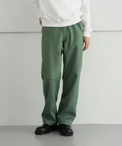order loose twill pants "olive"