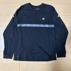adidas アディダス　ワーディング　長袖Tシャツ　黒のサムネイル