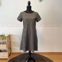 【フェリシモ】ストライプワンピース