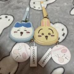 新品未使用 ちいかわ　おかおサガラミニポーチ　ハチワレ うさぎ 2種