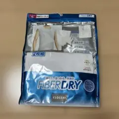 FIBER DRY 丸首スリーブレス LL 1枚　白　アンダーシャツ