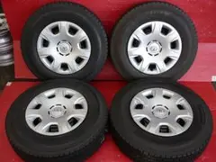 2025年製ハイエース純正鉄ホイール15インチ195/80R15LTトーヨー4本