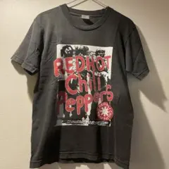 90s レッチリ RHCP バンドTシャツ 両面プリント フェード S