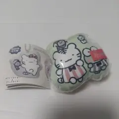 ホワイトタイガーとブラックタイガー×サンリオキャラクターズ クッションマスコット