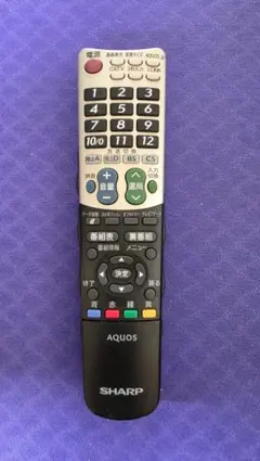 ★美品　SHARP AQUOS テレビ用リモコンのサムネイル