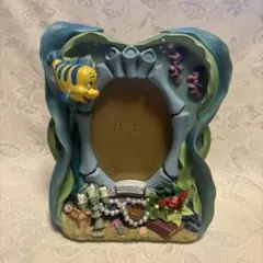ディズニー　アリエルの仲間達フランダー・セバスチャン　フォトフレーム