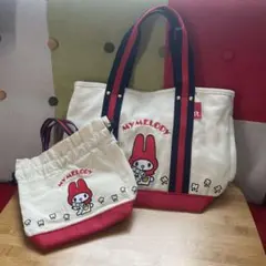 ルートートマイメロディコラボトートバッグ マイメロチェーンポーチ 