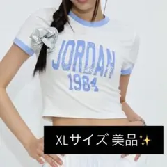 NIKE JORDAN ウィメンズ クロップド グラフィックTシャツ XL