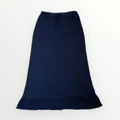 ラルフローレン✨️コットン素材 ロング丈スカート ブラック Mのサムネイル