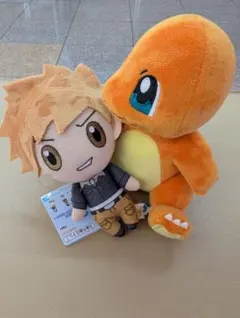 ポケットモンスター　ぬいぐるみ　グリーン　ヒトカゲ　セット