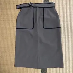 Té chichi タイトスカート ベルト付 グレー Mのサムネイル