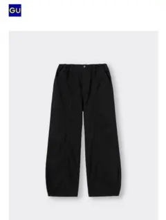 GU コクーンジョガープルオンパンツ ブラック Lサイズ 新品