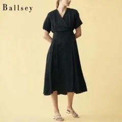 ballsey ボールジィ カシュクール ドット柄 半袖 ワンピース 36 - メルカリ