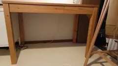 ちまき様専用　無印良品　パイン材デスクのサムネイル
