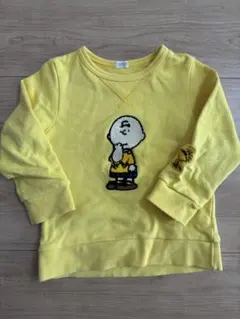 【PEANUTS】チャーリーブラウン　スヌーピー トレーナー　サイズ100