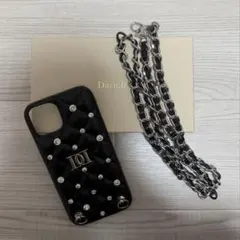 Darich キルティングビジューiPhoneケース13 14