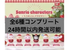 ✨ サンリオキャラクターズ　いちごめじるしアクセサリー　全6種コンプリート✨