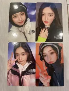 IVE イソ THE NORTH FACE 両面 トレカ