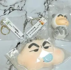 クレヨンしんちゃん　フィギュア　キーホルダー　4点セット