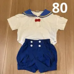 バースデイ　futafuta ドナルド 上下セット　80