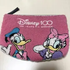Disney 100 ドナルド＆デイジー ポーチ